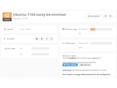 Установка ssl сертификата на сервер под оболочкой ajenti